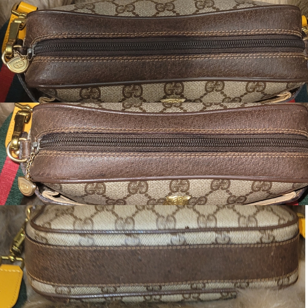 Gucci GG Supreme Canvas Wristlet Neo Vintage Fanny Pack Crossbody Should… - Picture 11 of 15